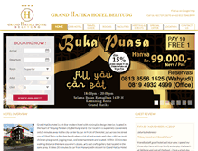 Tablet Screenshot of grandhatika.com